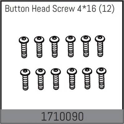 Absima Button Head Screw 4*16 12
