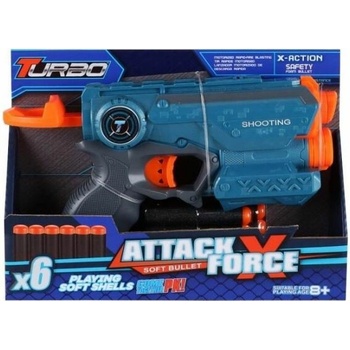 Blaster Turbo + 6 ks nábojů