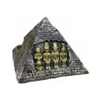 Украса за аквариум - керамика пирамида (Рђ1373)