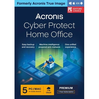 Acronis Cyber Protect Home Office Premium 5 lic. 1 rok (HORASHLOS)