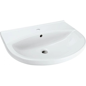 Vidima Мивка за стенен монтаж W409601, Vidima, с централен отвор за смесител (W409601)