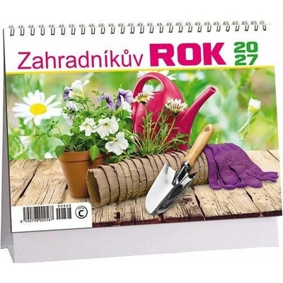stolní Zahradníkův rok 23cm x 16cm, K868 2027