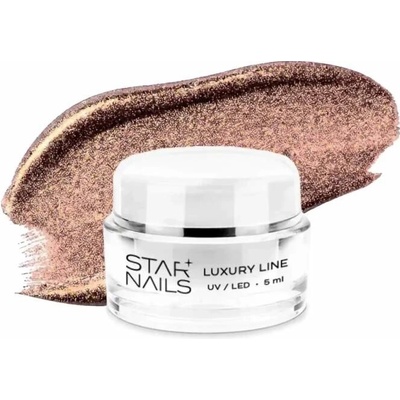 Starnails Luxury Line barevný Uv Led gel SN 039 SN 053 Snowflakes 5 ml