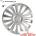 Versaco Тасове за джанти 14'' Versaco Luxury Silver (56216)