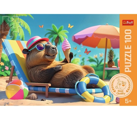 Trefl Kapybara 100 dílků