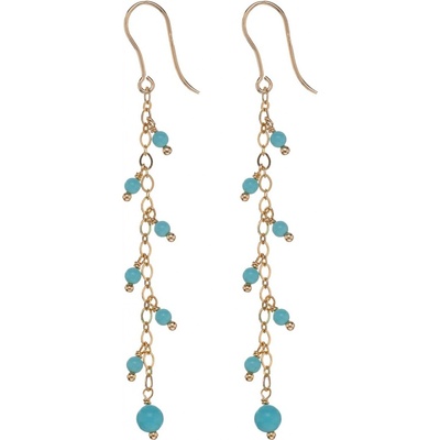 Alisia Visací pozlacené náušnice AL5092.01.069