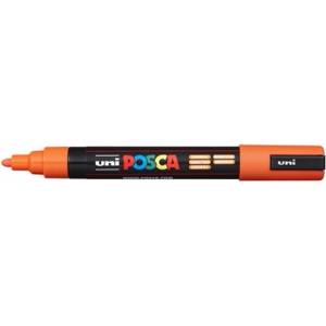 uni Декоративен маркер, 1, 8-2, 5 мм, UNI "Posca PC-5M", оранжев 286542000 (286542000)
