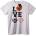 NOONEBRAND Тениска Обичам спорта - 2XL, Black