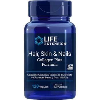 Image 1 of Life Extension Hair, Skin & Nails Collagen Plus Formula [120 Таблетки]