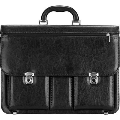 REAbags aktovka 8001/2-TR černá/nikl 19l