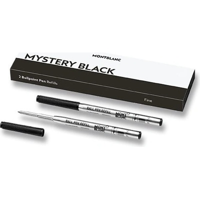 Montblanc Náplň do kuličkového pera F 2 ks Mystery Black 1503/7128210