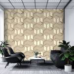 Art Gift Decor Тапет - Композиция от злато
