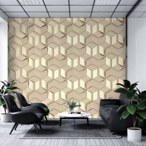 Art Gift Decor Тапет - Композиция от злато