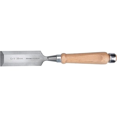 Extol Premium (8812338) s kvalitnou bukovou rukoväťou, 38 mm, dĺžka 290 mm, CrV