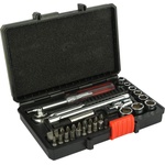 Black & Decker Комплект вложки black+decker, 31 части, с тресчотка 1/4", отвертка, битове a7142 (a7142)