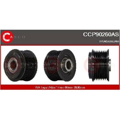 Řemenice, generátor CASCO CCP90260AS