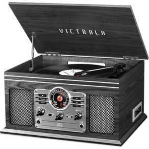 Victrola VTA-200B Grey Ретро грамофон (VTA-200B grey)