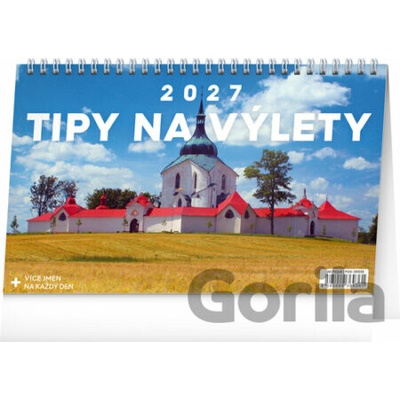 Tipy na výlety stolní Notique 2027
