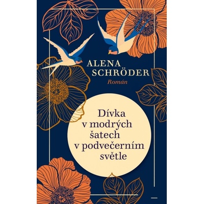 Dívka v modrých šatech v podvečerním světle - Alena Schröder
