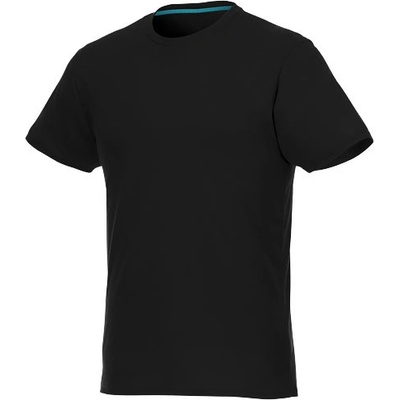Recyklované pánské tričko s krátkým rukávem Jade černá