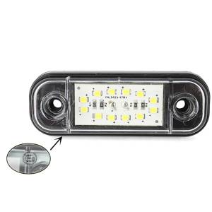  Габарит бял 12 LED FR0175B 12-24V 84mm