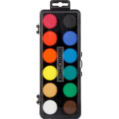 Koh-i-noor Vodové barvy 30 12barev