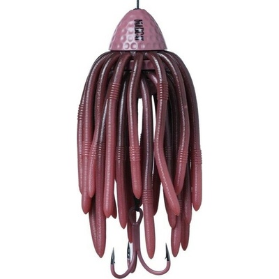 Madcat Worm Teaser Sinking 1,0 mm 220 lb 35 cm Brown Worm 100 g