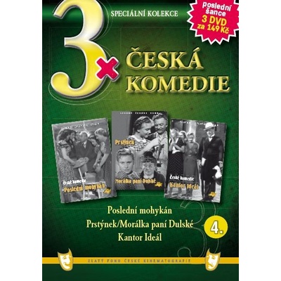 3x Česká komedie 4. DVD