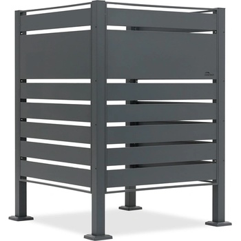 CoverTech Капак на контейнер за отпадъци 120л или 240л Halen CoverTech антрацит (CT078)