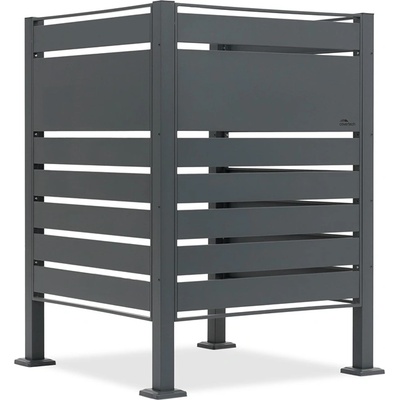 CoverTech Капак на контейнер за отпадъци 120л или 240л Halen CoverTech антрацит (CT078)