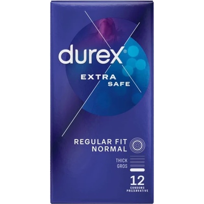 Durex 12 бр. Durex Extra Safe екстра сигурни презервативи
