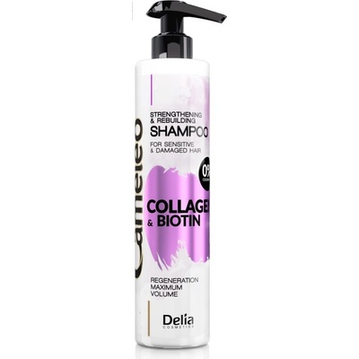 Delia Cosmetics Cameleo Collagen & Biotin šampon 250 ml
