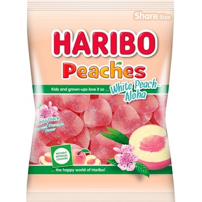 Haribo white peach coconut 175 g