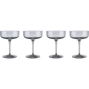 Image 1 of Blomus Чаша за шампанско FUUM, комплект 4 бр. , 300 мл, опушено стъкло, Blomus (BM63933)