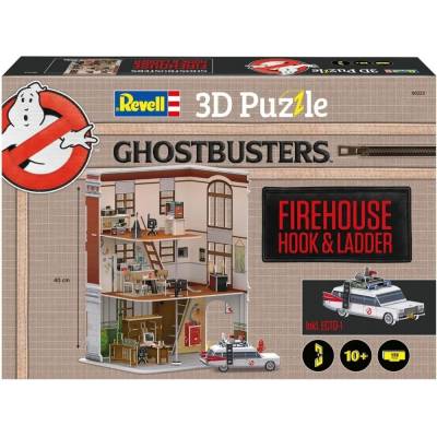 Revell Пъзел, Revell, Ловци на духове, Пожарна станция 3Д, 130 части