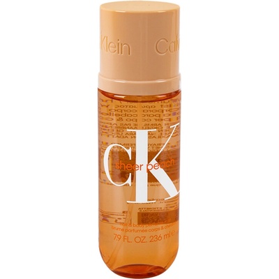 Calvin Klein Sheer Peach Hair & Body Perfume Mist spreje 236 ml – Zboží Dáma