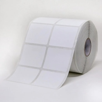 Image 1 of 45х35 мм 2 етикета на ред самозалепващи етикети бели