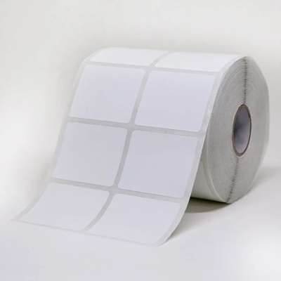 45х35 мм 2 етикета на ред самозалепващи етикети бели