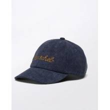 Herschel Supply Sylas Corduroy Chain Stitch Cap Black Iris/Golden Yellow