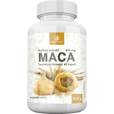 Allnature Maca bylinný extrakt 60 kapsúl