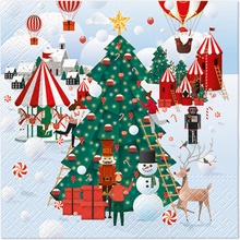 PAW Obrúsky L Christmas Atmosphere 33x33cm