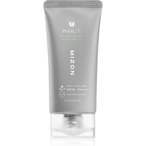 Mizon Inout Watery Sheer Sunscreen лек защитен крем за лице с хидратиращ ефект SPF 50+ 50ml