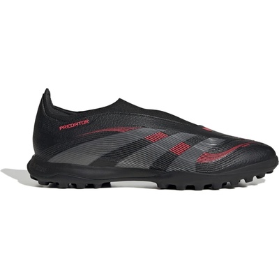 Adidas Футболни стоножки Adidas Predator League Laceless Astro Turf Football Boots - Black/Grey