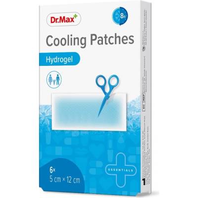 Dr. Max Cooling Patches 5x12 cm hydrogelové náplasti 6 ks