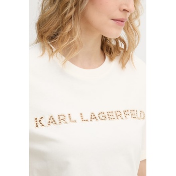 Karl Lagerfeld тениска дамска памучна (B2W17016)