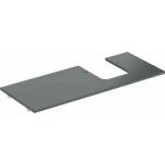 Geberit Плот за мивка Geberit One с десен изрез 120 см, черен мрамор (505.145.00.2)