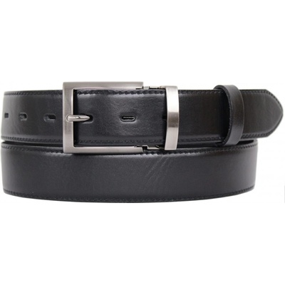 Penny Belts pánský kožený opasek 235-020-1 černý