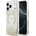 GUESS Калъф Guess Resin Bottom Glitter MagSafe за iPhone 17 Pro - златен (3666339524616)