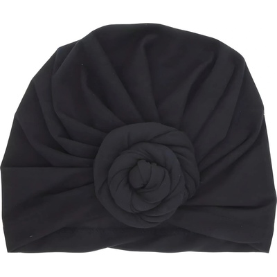 HARAHU Детска турбанова шапка - черна kp21545 (21545)