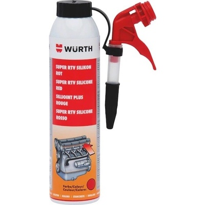Würth LEPICÍ A TĚSNICÍ HMOTA SUPER RTV 200 ml Červená